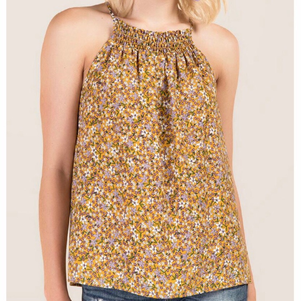 Francesca’s High Neck Top